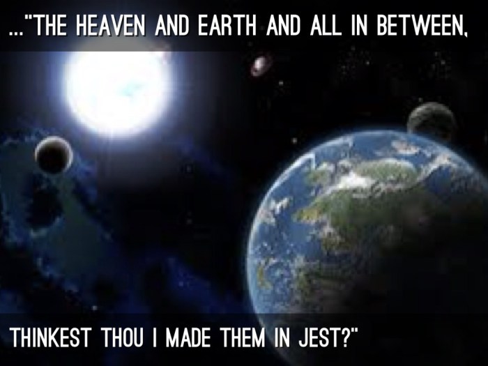 Jest heaven earth