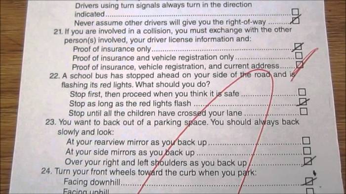 Examen para licencia de conducir en illinois