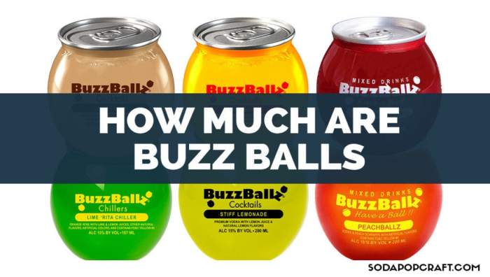 Buzzballz milestone reaching ends spherical debuts chillers