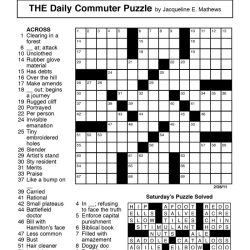 Once around the sun crossword