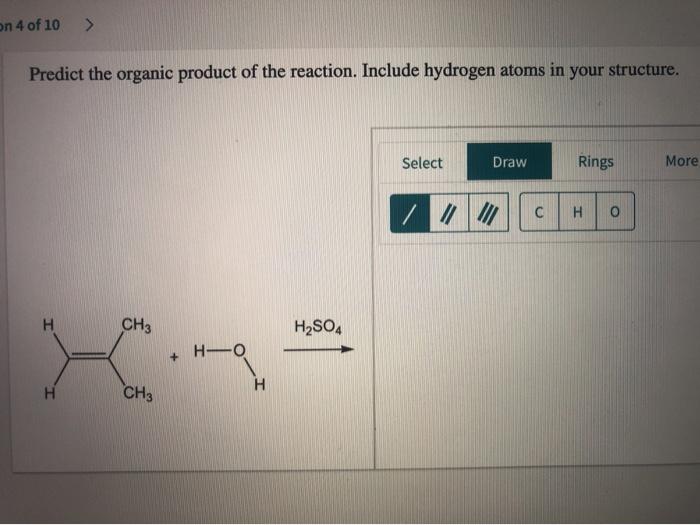 Reaction hydrogen atoms predict structure inclu